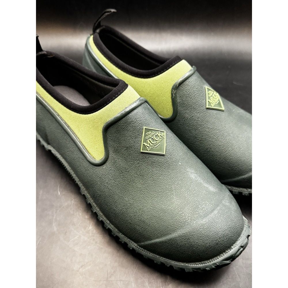 The Original Muck Boot Company Womens Muckster IILow Waterproof Shoes Green Sz 6